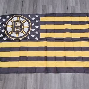 Boston US Stars&stripes House Garden Lawn Indoor Outdoor Flag 3x5Feet GM4